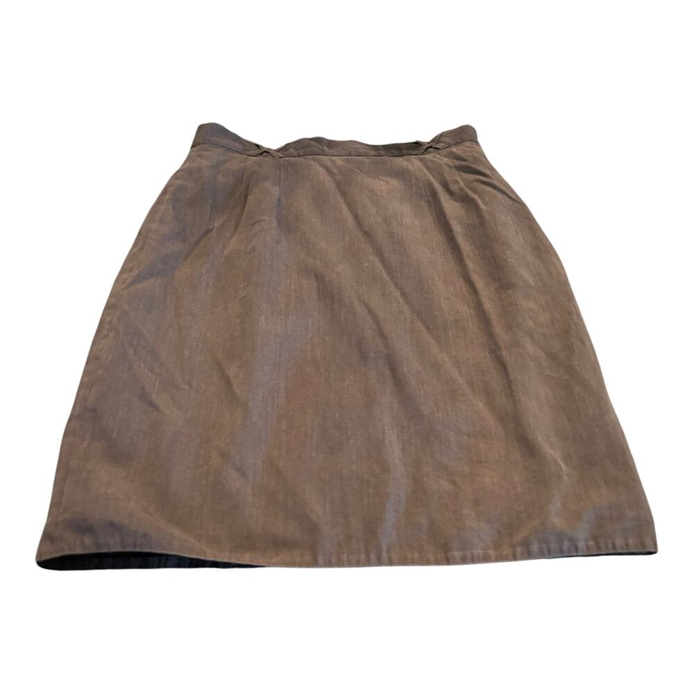 PIERROT Brown Straight Skirt Size 40 8US